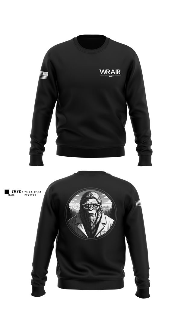 Crew Neck Sweatshirt, Walter Reed Army Institute of Research - West, , Teamtime, Team time, sublimation, custom sports apparel, team uniforms, spirit wear, spiritwear, sports uniforms, custom shirts, team store, custom team store, fundraiser sports, apparel fundraiser