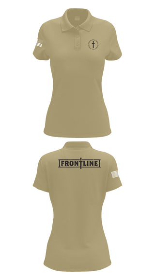 Womens Short Sleeve Performance Polo, Friends Baptist Church, , Teamtime, Team time, sublimation, custom sports apparel, team uniforms, spirit wear, spiritwear, sports uniforms, custom shirts, team store, custom team store, fundraiser sports, apparel fundraiser