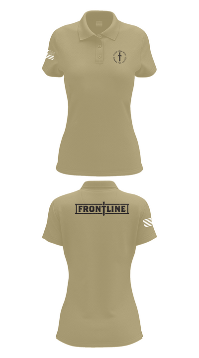 Friends Baptist Church 38718112 Women's Short Sleeve Performance Polo  - 43