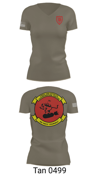 Womens Short Sleeve Vneck Shirt, III MEF, Marines, Teamtime, Team time, sublimation, custom sports apparel, team uniforms, spirit wear, spiritwear, sports uniforms, custom shirts, team store, custom team store, fundraiser sports, apparel fundraiser