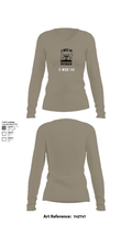 C MED 141 64606356 Women's Long Sleeve V-neck Shirt - 59
