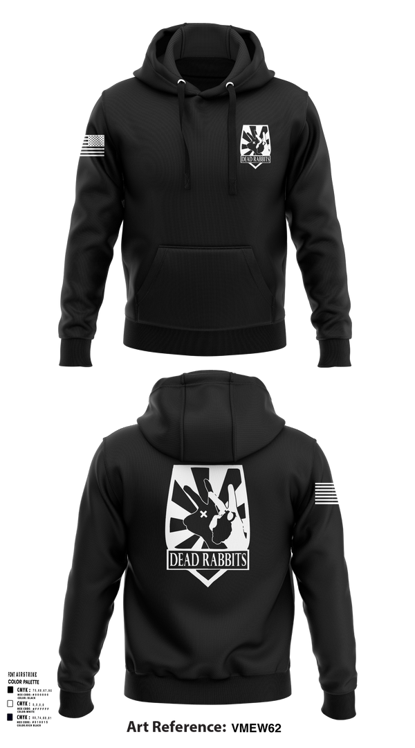 Hoodie, Dead Rabbits, , Teamtime, Team time, sublimation, custom sports apparel, team uniforms, spirit wear, spiritwear, sports uniforms, custom shirts, team store, custom team store, fundraiser sports, apparel fundraiser