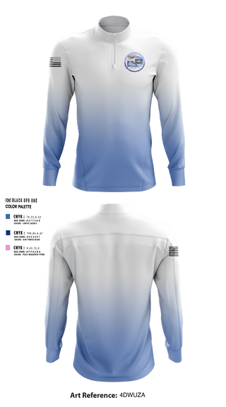 Quarter Zip Jacket, POLARS, Air Force, Teamtime, Team time, sublimation, custom sports apparel, team uniforms, spirit wear, spiritwear, sports uniforms, custom shirts, team store, custom team store, fundraiser sports, apparel fundraiser