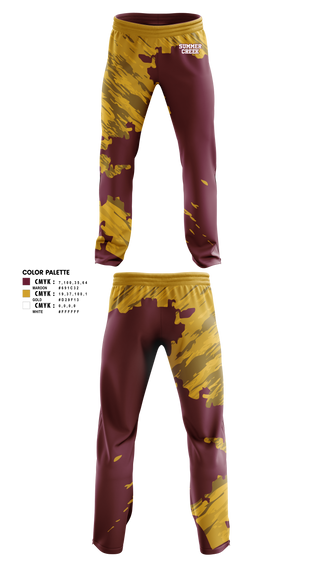 Sweatpants, Summer Creek High School Bowling, Bowling, Teamtime, Team time, sublimation, custom sports apparel, team uniforms, spirit wear, spiritwear, sports uniforms, custom shirts, team store, custom team store, fundraiser sports, apparel fundraiser