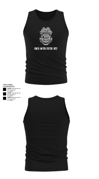 Tank Top, 2nd MTB/70th RTI, Army, Teamtime, Team time, sublimation, custom sports apparel, team uniforms, spirit wear, spiritwear, sports uniforms, custom shirts, team store, custom team store, fundraiser sports, apparel fundraiser