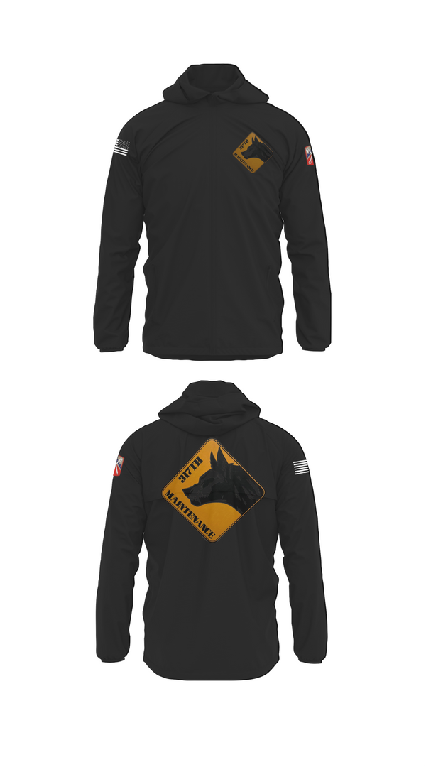 Windbreaker, 317th support maintenance company, Army, Teamtime, Team time, sublimation, custom sports apparel, team uniforms, spirit wear, spiritwear, sports uniforms, custom shirts, team store, custom team store, fundraiser sports, apparel fundraiser