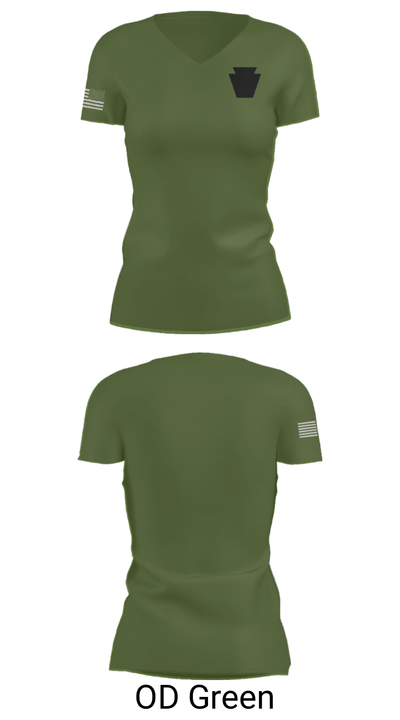 Blackout 17717609 Women's Short Sleeve V-neck Shirt - 46