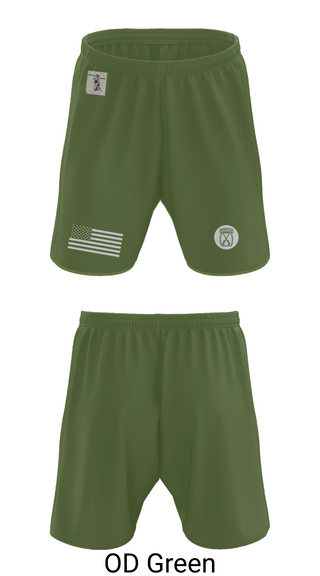 Athletic Shorts With Pockets, a-co 2-2in 3/10, Army, Teamtime, Team time, sublimation, custom sports apparel, team uniforms, spirit wear, spiritwear, sports uniforms, custom shirts, team store, custom team store, fundraiser sports, apparel fundraiser