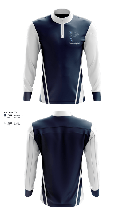 Duarte softball 15156516 Quarter Zip Jacket - 4