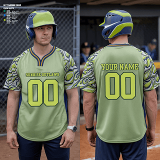 Full Button Softball Jersey, Sunrise Outlaws, Softball, Teamtime, Team time, sublimation, custom sports apparel, team uniforms, spirit wear, spiritwear, sports uniforms, custom shirts, team store, custom team store, fundraiser sports, apparel fundraiser