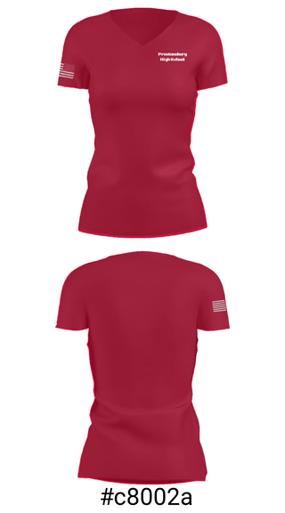 Women's Short Sleeve Vneck Shirt, Prestonsburg High School, Softball, Teamtime, Team time, sublimation, custom sports apparel, team uniforms, spirit wear, spiritwear, sports uniforms, custom shirts, team store, custom team store, fundraiser sports, apparel fundraiser