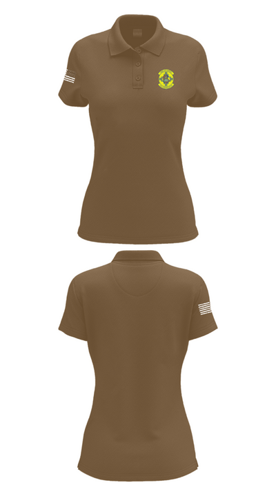 49 COMPTROLLER SQUADRON 45789639 Women's Short Sleeve Performance Polo  - 15
