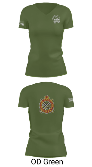 Women's Short Sleeve Vneck Shirt, 978th MP Comapny, , Teamtime, Team time, sublimation, custom sports apparel, team uniforms, spirit wear, spiritwear, sports uniforms, custom shirts, team store, custom team store, fundraiser sports, apparel fundraiser