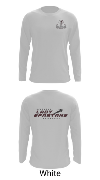 Long Sleeve Performance Shirt, Berthoud High School Basketball, Women's Basketball, Teamtime, Team time, sublimation, custom sports apparel, team uniforms, spirit wear, spiritwear, sports uniforms, custom shirts, team store, custom team store, fundraiser sports, apparel fundraiser