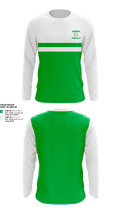 Brick Township High School Swimming 94973872 Long Sleeve Performance Shirt - 1
