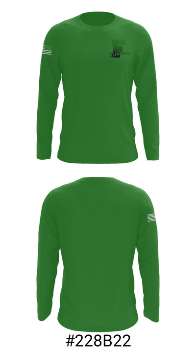 Franklin High School Softball 56975541 Long Sleeve Performance Shirt - 18