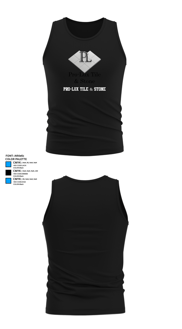 Tank Top, Pro-Lux Tile & Stone, , Teamtime, Team time, sublimation, custom sports apparel, team uniforms, spirit wear, spiritwear, sports uniforms, custom shirts, team store, custom team store, fundraiser sports, apparel fundraiser