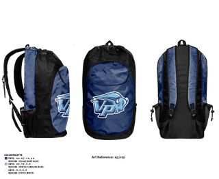 Gear Bag, Vista Peak Preparatory Golf, Golf, Teamtime, Team time, sublimation, custom sports apparel, team uniforms, spirit wear, spiritwear, sports uniforms, custom shirts, team store, custom team store, fundraiser sports, apparel fundraiser