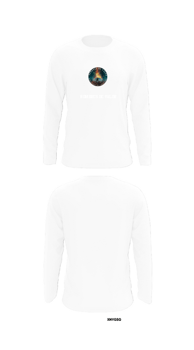 Hombres de Valor 30215004 Long Sleeve Performance Shirt - 8