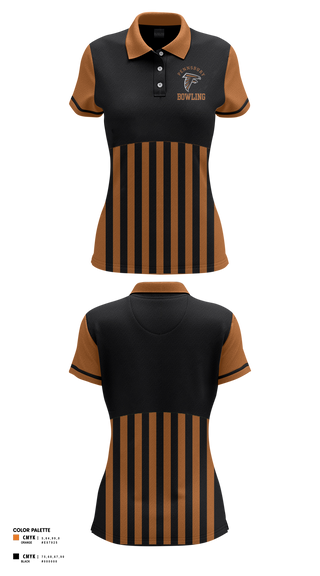 Womens Short Sleeve Performance Polo, Pennsbury High School West Campus Bowling, Bowling, Teamtime, Team time, sublimation, custom sports apparel, team uniforms, spirit wear, spiritwear, sports uniforms, custom shirts, team store, custom team store, fundraiser sports, apparel fundraiser