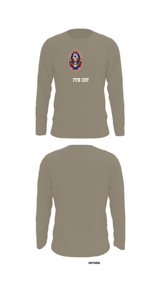 Long Sleeve Performance Shirt, 7th CST, Army, Teamtime, Team time, sublimation, custom sports apparel, team uniforms, spirit wear, spiritwear, sports uniforms, custom shirts, team store, custom team store, fundraiser sports, apparel fundraiser