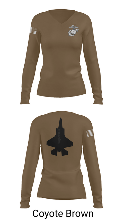 Mals 12 70520934 Women's Long Sleeve V-neck Shirt - 17