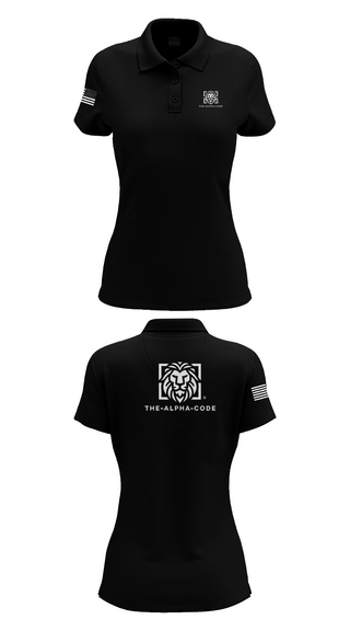 Womens Short Sleeve Performance Polo, The-alpha-code, , Teamtime, Team time, sublimation, custom sports apparel, team uniforms, spirit wear, spiritwear, sports uniforms, custom shirts, team store, custom team store, fundraiser sports, apparel fundraiser