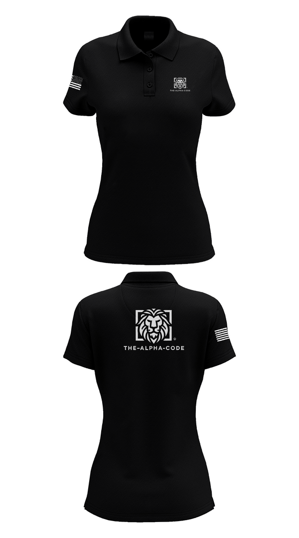 Womens Short Sleeve Performance Polo, The-alpha-code, , Teamtime, Team time, sublimation, custom sports apparel, team uniforms, spirit wear, spiritwear, sports uniforms, custom shirts, team store, custom team store, fundraiser sports, apparel fundraiser