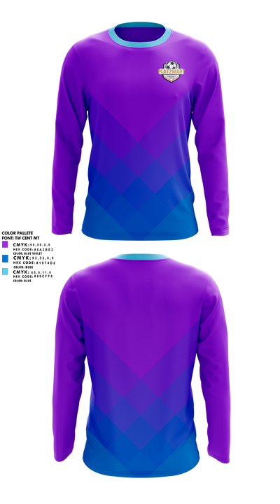 Team Platzwart 77873336 Long Sleeve Performance Shirt 1