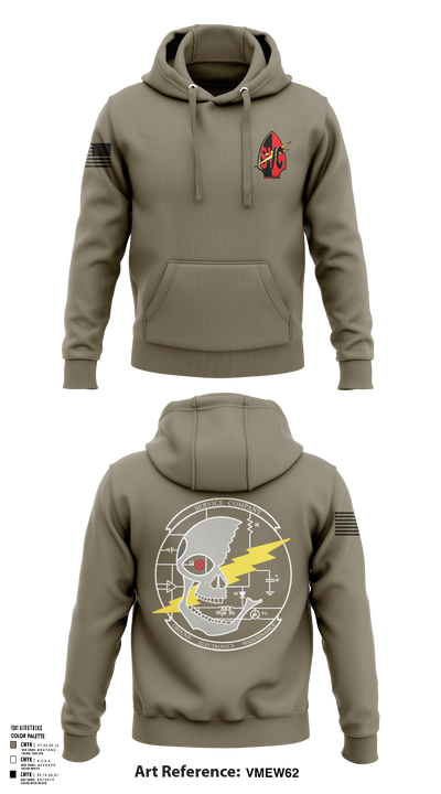 7th Communication Bn 61854612 Hoodie - 125