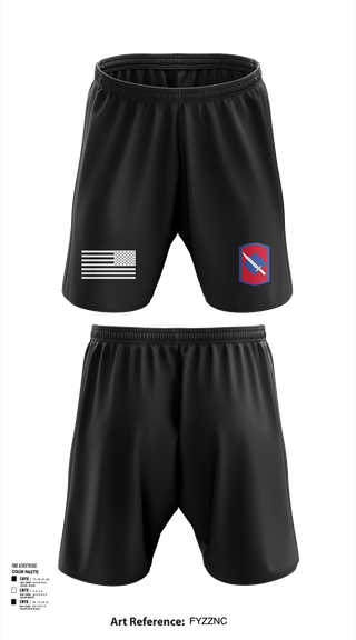 Athletic Shorts With Pockets, 39th Infantry Brigade, , Teamtime, Team time, sublimation, custom sports apparel, team uniforms, spirit wear, spiritwear, sports uniforms, custom shirts, team store, custom team store, fundraiser sports, apparel fundraiser