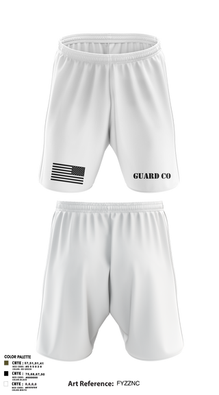 Athletic Shorts With Pockets, Guard Co, , Teamtime, Team time, sublimation, custom sports apparel, team uniforms, spirit wear, spiritwear, sports uniforms, custom shirts, team store, custom team store, fundraiser sports, apparel fundraiser