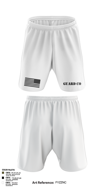 Guard Co 70309650 Athletic Shorts With Pockets - 2