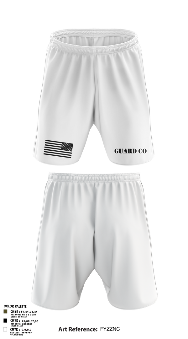 Athletic Shorts With Pockets, Guard Co, , Teamtime, Team time, sublimation, custom sports apparel, team uniforms, spirit wear, spiritwear, sports uniforms, custom shirts, team store, custom team store, fundraiser sports, apparel fundraiser