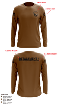 Detachment 1 27221981 Long Sleeve Performance Shirt 44