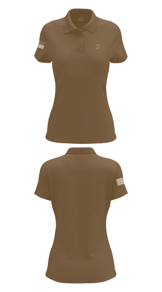 Womens Short Sleeve Performance Polo, 355th MCT, , Teamtime, Team time, sublimation, custom sports apparel, team uniforms, spirit wear, spiritwear, sports uniforms, custom shirts, team store, custom team store, fundraiser sports, apparel fundraiser