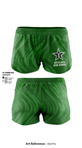 Womens Shorts, Estacada High School Swimming, Swimming, Teamtime, Team time, sublimation, custom sports apparel, team uniforms, spirit wear, spiritwear, sports uniforms, custom shirts, team store, custom team store, fundraiser sports, apparel fundraiser