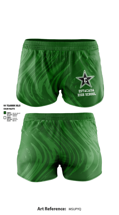 Estacada High School Swimming 46446470 Women's Shorts - 1
