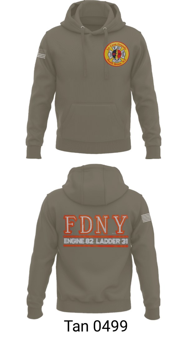 Hoodie, LA CASA GRANDE E82 and L31, Fire Department, Teamtime, Team time, sublimation, custom sports apparel, team uniforms, spirit wear, spiritwear, sports uniforms, custom shirts, team store, custom team store, fundraiser sports, apparel fundraiser