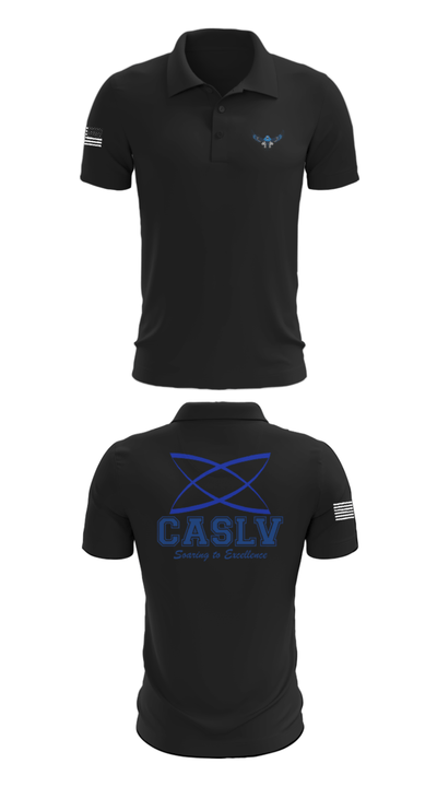 Coral Academy of Science Las Vegas High School Cross Country 23065413 Short Sleeve Performance Polo - 28