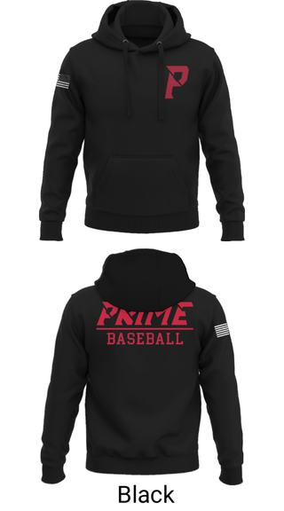 Hoodie, Prime Baseball, Baseball, Teamtime, Team time, sublimation, custom sports apparel, team uniforms, spirit wear, spiritwear, sports uniforms, custom shirts, team store, custom team store, fundraiser sports, apparel fundraiser