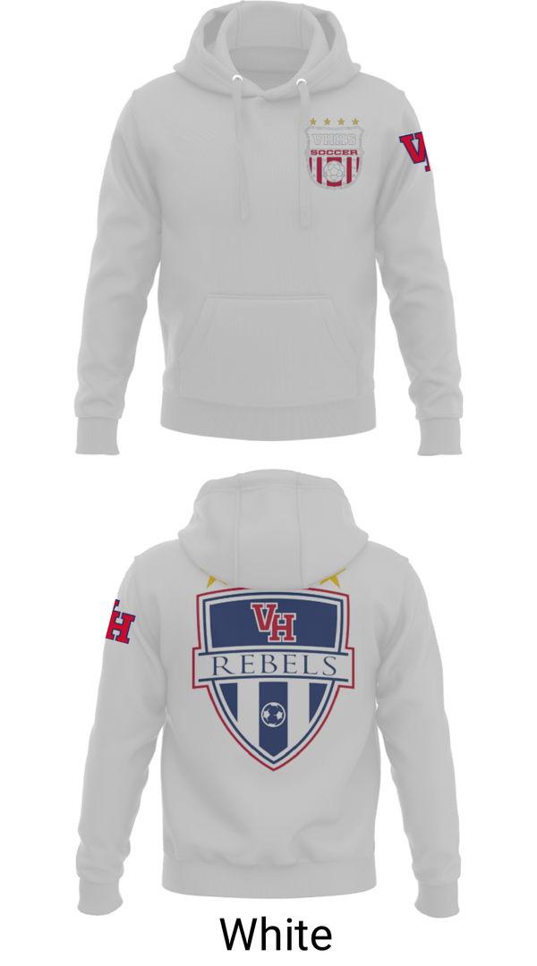 Hoodie, Vestavia Rebels, Men's Soccer, Teamtime, Team time, sublimation, custom sports apparel, team uniforms, spirit wear, spiritwear, sports uniforms, custom shirts, team store, custom team store, fundraiser sports, apparel fundraiser
