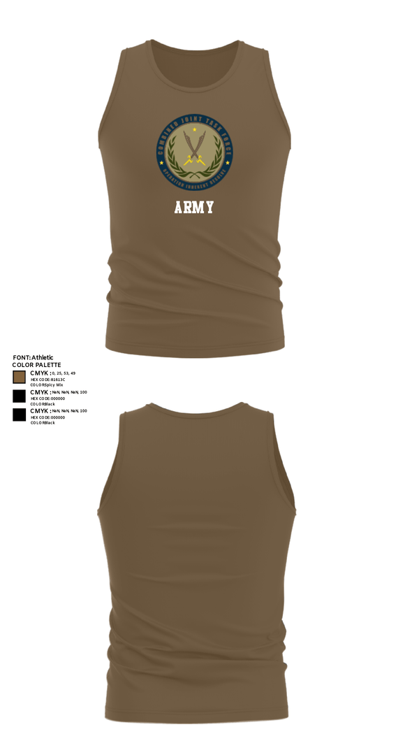 Tank Top, 3-10 GSAB, Army, Teamtime, Team time, sublimation, custom sports apparel, team uniforms, spirit wear, spiritwear, sports uniforms, custom shirts, team store, custom team store, fundraiser sports, apparel fundraiser