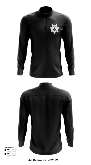 Quarter Zip Jacket, Lil Ray's Holster Co., , Teamtime, Team time, sublimation, custom sports apparel, team uniforms, spirit wear, spiritwear, sports uniforms, custom shirts, team store, custom team store, fundraiser sports, apparel fundraiser