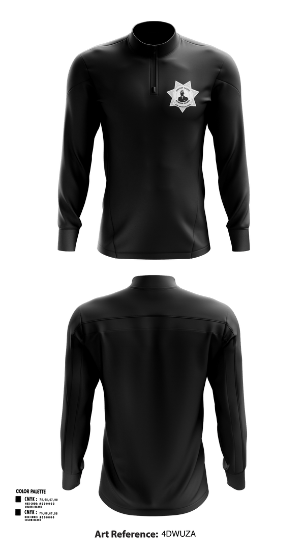 Quarter Zip Jacket, Lil Ray's Holster Co., , Teamtime, Team time, sublimation, custom sports apparel, team uniforms, spirit wear, spiritwear, sports uniforms, custom shirts, team store, custom team store, fundraiser sports, apparel fundraiser