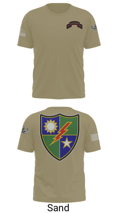 75th Ranger Regiment 53638422 Old School Cotton Feel Shirt - 90