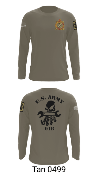 Long Sleeve Performance Shirt, 411TH, Army, Teamtime, Team time, sublimation, custom sports apparel, team uniforms, spirit wear, spiritwear, sports uniforms, custom shirts, team store, custom team store, fundraiser sports, apparel fundraiser