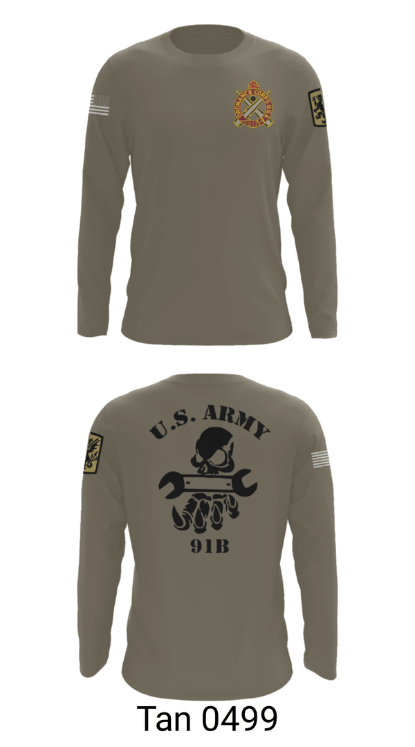 Long Sleeve Performance Shirt, 411TH, Army, Teamtime, Team time, sublimation, custom sports apparel, team uniforms, spirit wear, spiritwear, sports uniforms, custom shirts, team store, custom team store, fundraiser sports, apparel fundraiser