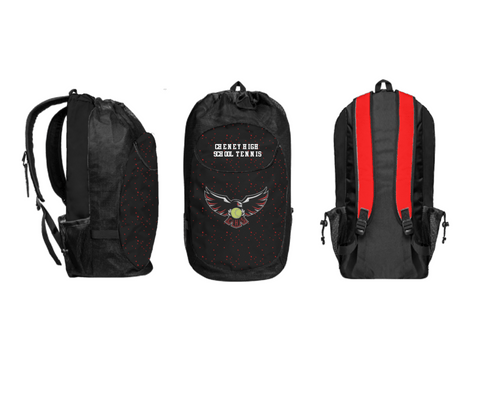 Gear Bag, Cheney High School Tennis, Tennis, Teamtime, Team time, sublimation, custom sports apparel, team uniforms, spirit wear, spiritwear, sports uniforms, custom shirts, team store, custom team store, fundraiser sports, apparel fundraiser