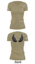 WarriorPrep 14749661 Women's Short Sleeve V-neck Shirt - 84